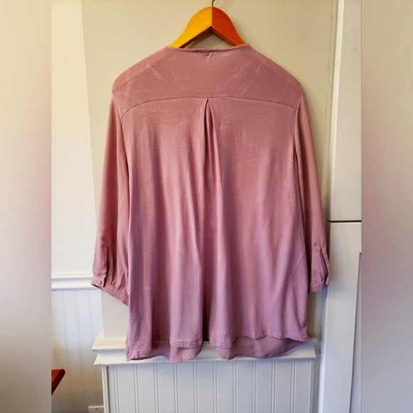 Kismet Lidia style 3/4 length sleeve blouse size XL - Picture 5 of 7